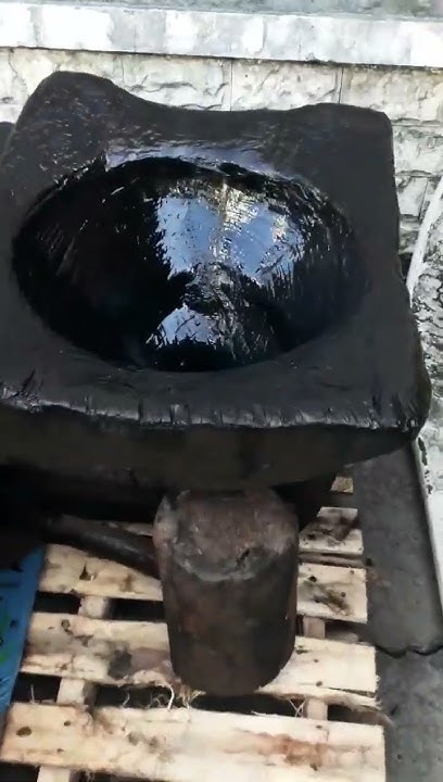 cối giã gạo gỗ ngày xưa mien que toi yeushots YouTube