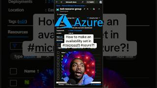 How to make an availability set in #microsoft #azure?!
