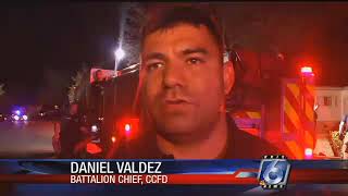 Generator catches fire and ignites home