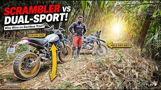 Scrambler vs Dual Sport: Which Wins the Ultimate Bamboo Trail? 🏍️🔥