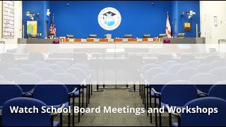 School Board Meeting