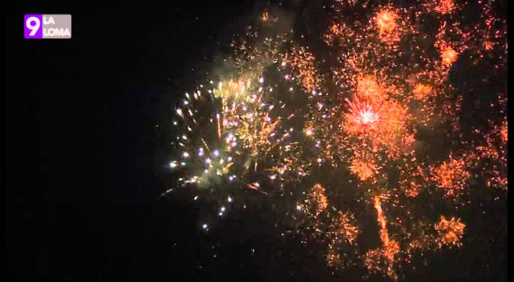 Feria de Lupión 2015 · Espectáculo Piromusical de fuegos artificiales
