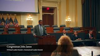 US Congressman John James | US-Israel Leaders Summit | Capitol Hill, Washington DC, June 5, 2023