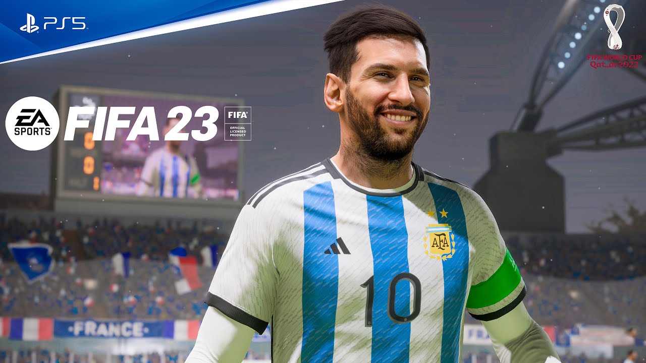 FIFA 23 PS5 Lionel Messi Best Spectacular Goal Argentina vs France FIF