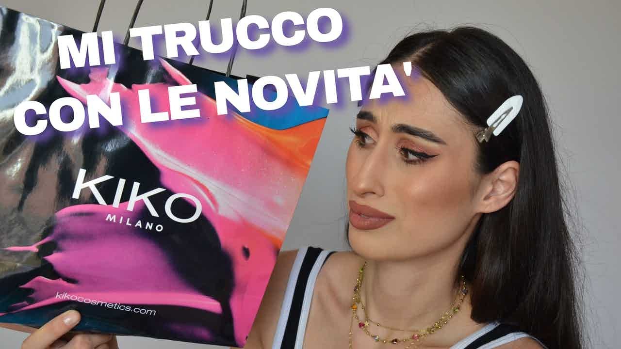 MI TRUCCO CON LE NOVITÀ KIKO🍋 LOST IN AMALFI (ISPIRATE AL MIO PAESE) 😱// FIRST IMPRESSION