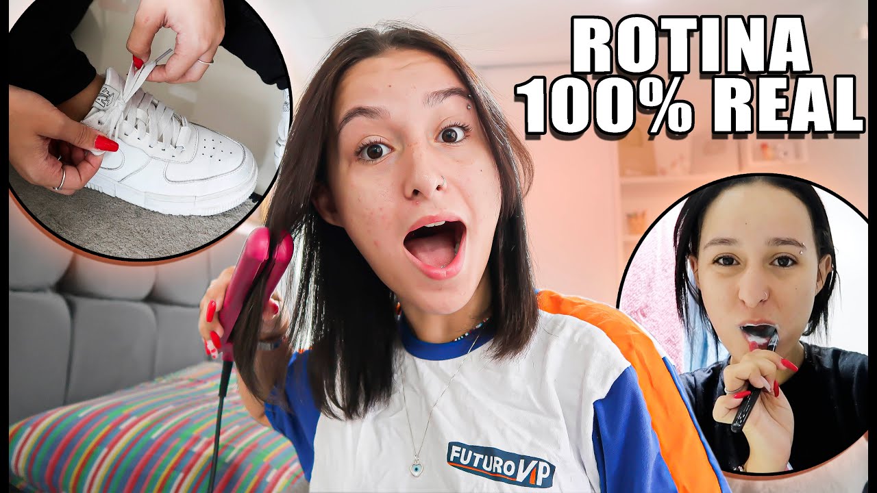 ROTINA DA MANHÃ PARA IR A ESCOLA 100% REAL - Yasmin Galvão