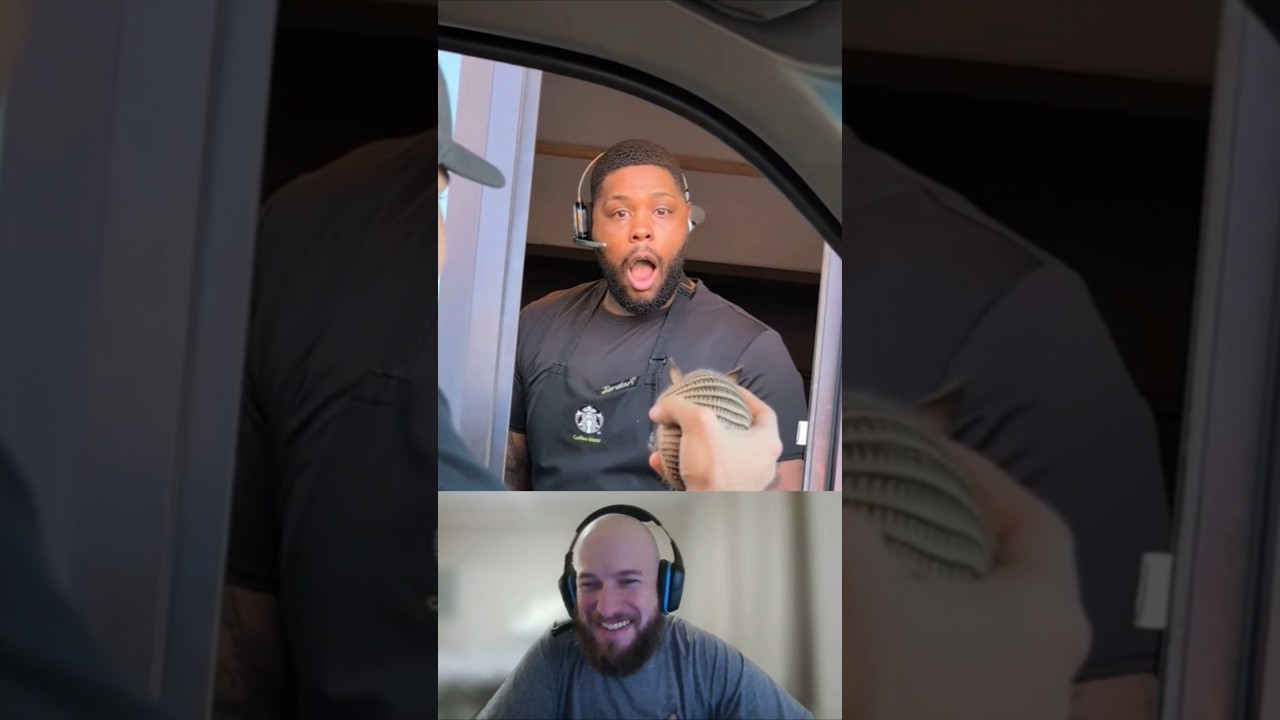 Armadillos are wild bro 🤣🤣 