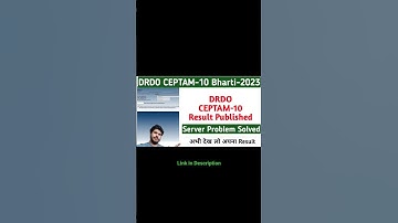 DRDO Result #drdo #defence #video #viral