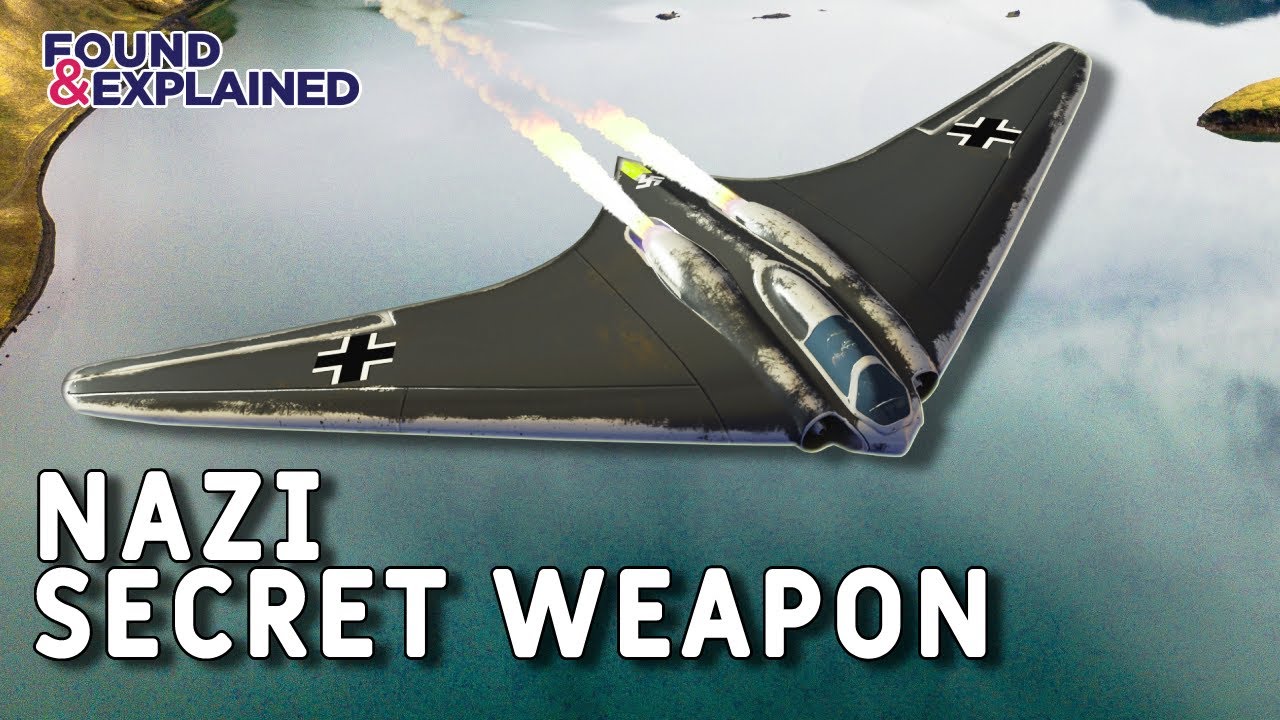 Insane Flying Wing Jet Fighter To Save Germany Horten Ho 229 Nazi Ufo Youtube