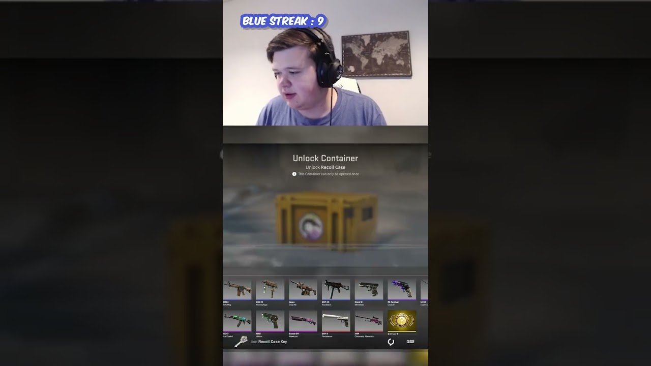 Day 13 of Opening Cases Until I Pull a Knife #cs2skins #cs2 #1HPanda