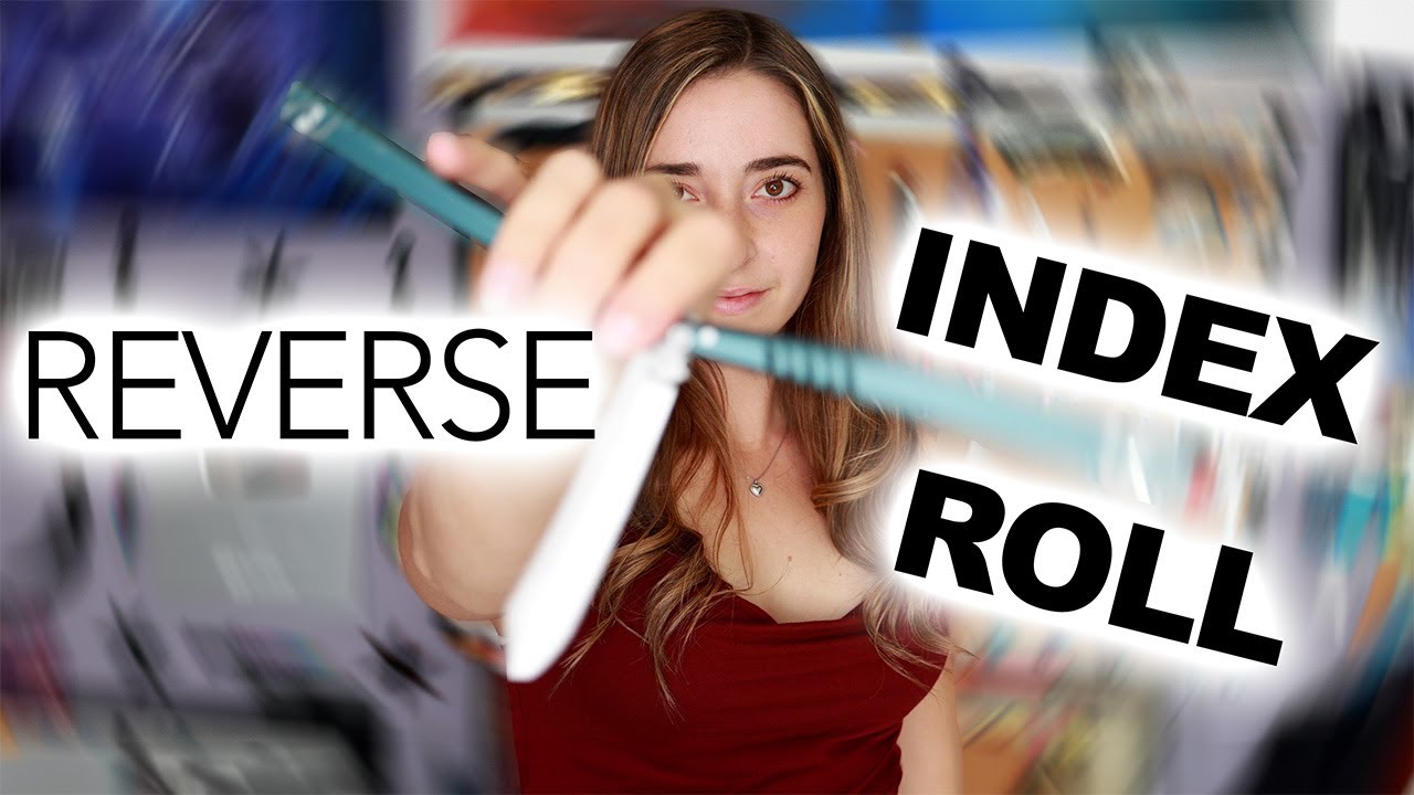 Обратный индексный ролловер (средний уровень) — 2 версии — трюки с балисонгом