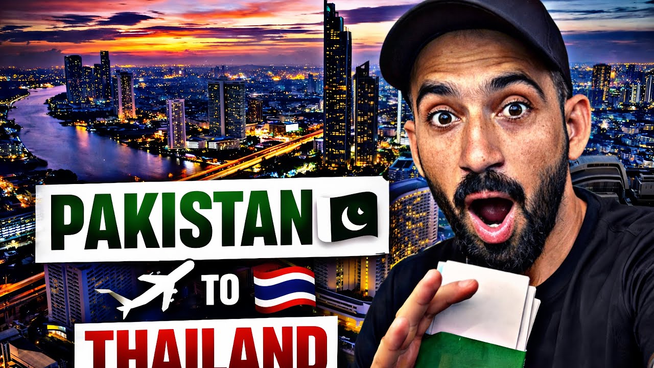 Pakistan to Thailand 🇵🇰✈️🇹🇭 | Thailand Visit Visa Full Information | Bangkok Vlog