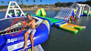 Hide N Seek in WATER PARK COURSE! *If found, BELLYFLOP*