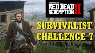 Red Dead Redemption 2 Survivalist Challenge 7 Easy Method
