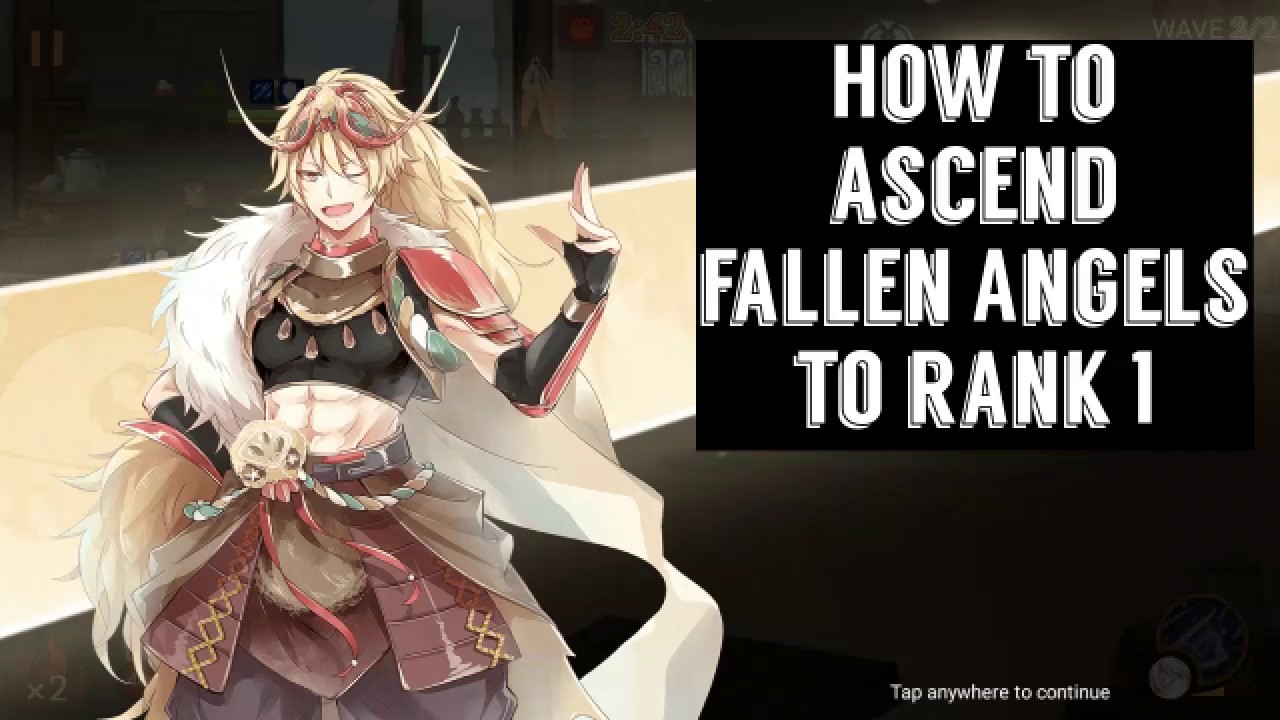 How to Ascend Fallen Angels to Rank 1- Food Fantasy - YouTube