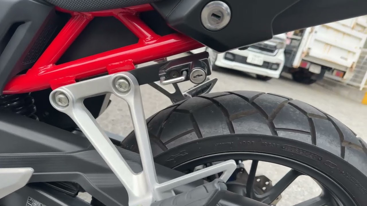 ホンダ　４００Ｘ　ＮＣ５６モデル　パイプガード　グリップヒーター　ＥＴＣ装備　車両動画です。