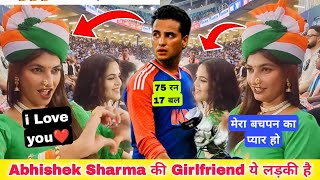 Sujita Parmar On Abhishek Sharma Sujita Viral Girl Abhishek Sharma 75 Run In Ban