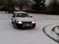 Классный дрифт на Volvo в зимнюю погоду