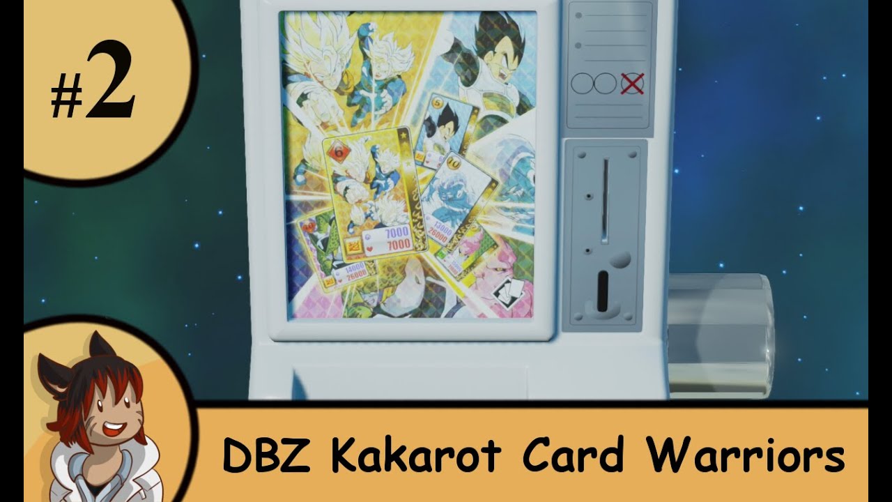 Dragon Ball Z Kakarot Card Warriors Ep2 opening cards building a deck Strife Plays YouTube