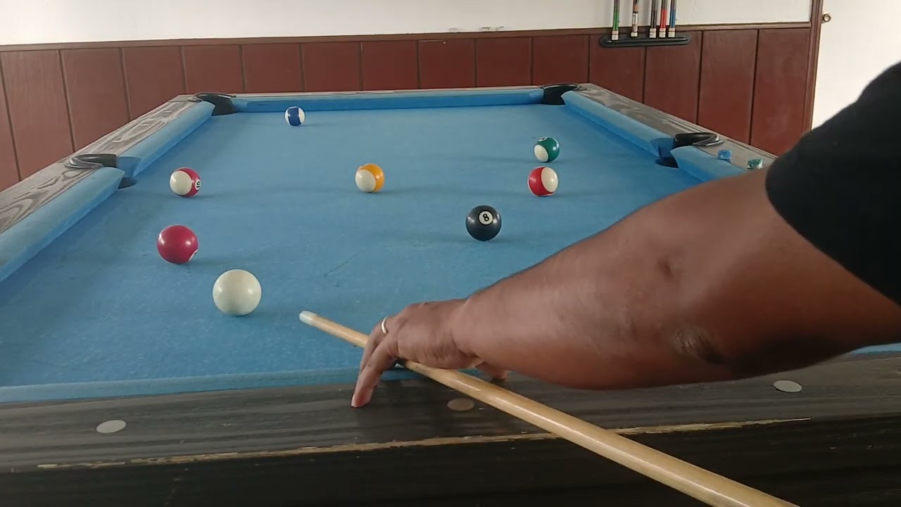 Aprendiendo a jugar pool #billarpool #billar #youtube #juegosdemesa 