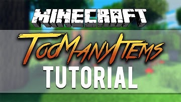 [Mods] How to Install Minecraft Forge TooManyItems Tutorial 1.8.8/1.8/Below