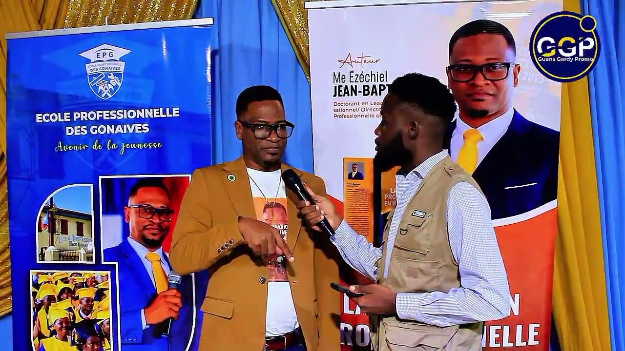 Intervention de Me Ezéchiel Jean-Baptiste à l'occasion de la vente-signature de son ouvrage  