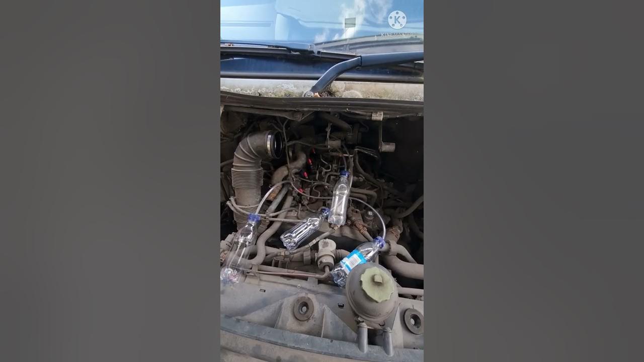Diesel Injector Leak Back Test Without Any Special Tools VW Crafter