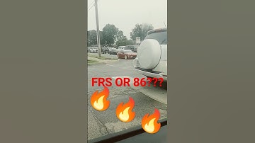 Scion FRS or Toyota 86 lowered in traffic #shorts #bjelks #frs #toyota86 #intraffic #carspotting