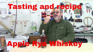 E86 Tasting and Recipe of our Apple Rye Whiskey