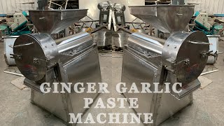 Ginger Garlic Paste Making Machine | Ginger And Garlic Paste Machine | JMS INDUSTRIES | 97919-43812
