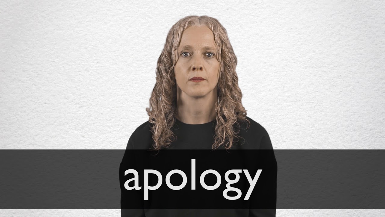 How To Pronounce APOLOGY In British English YouTube