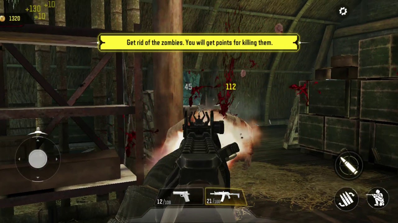 Call of Duty Mobile Zombie Mode Gameplay - YouTube
