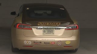 VCSO unveils newest, fully electric addition to fleet