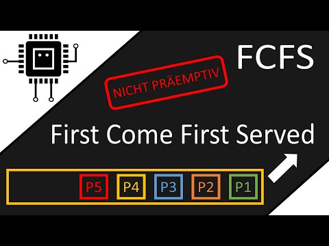 First Come First Served Scheduling (FCFS) | #Betriebssysteme