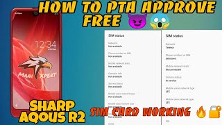 Sharp Aquos R2 PTA Approval 🥵😈 | How to Approve PTA-Banned Mobile by Mani Xpert screenshot 5