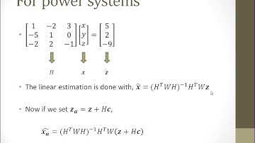 False Data Injection Attack - Power Systems