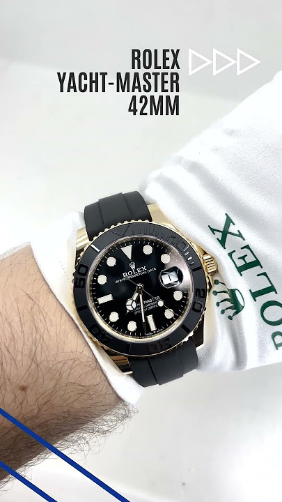 Rolex Yacht-Master 42mm, 18K Yellow Gold, Black Dial, Ref#226658-0001