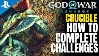 HOW TO TRIGGER ALL 15 CRUCIBLE CHALLENGES | God of War Ragnarok screenshot 4