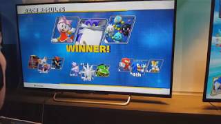 Team Sonic Racing Ice Mountain (Over Shoulder) EGX 2018 Gameplay & Analysis