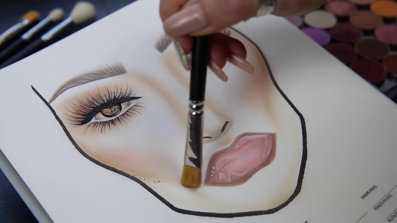 Facechart Tutorial Cassieemua Youtube