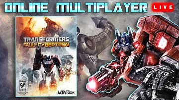 Transformers Fall of Cybertron Multiplayer Live Stream