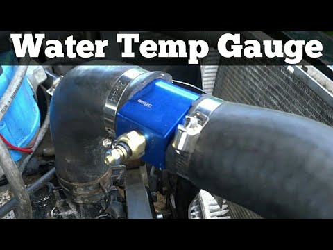 How To Install A Water Temp Gauge