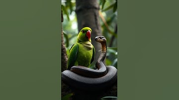 Beware of Trust | Parrot and Snake Moral Story. #shortvideo #shorts #short #moralstories