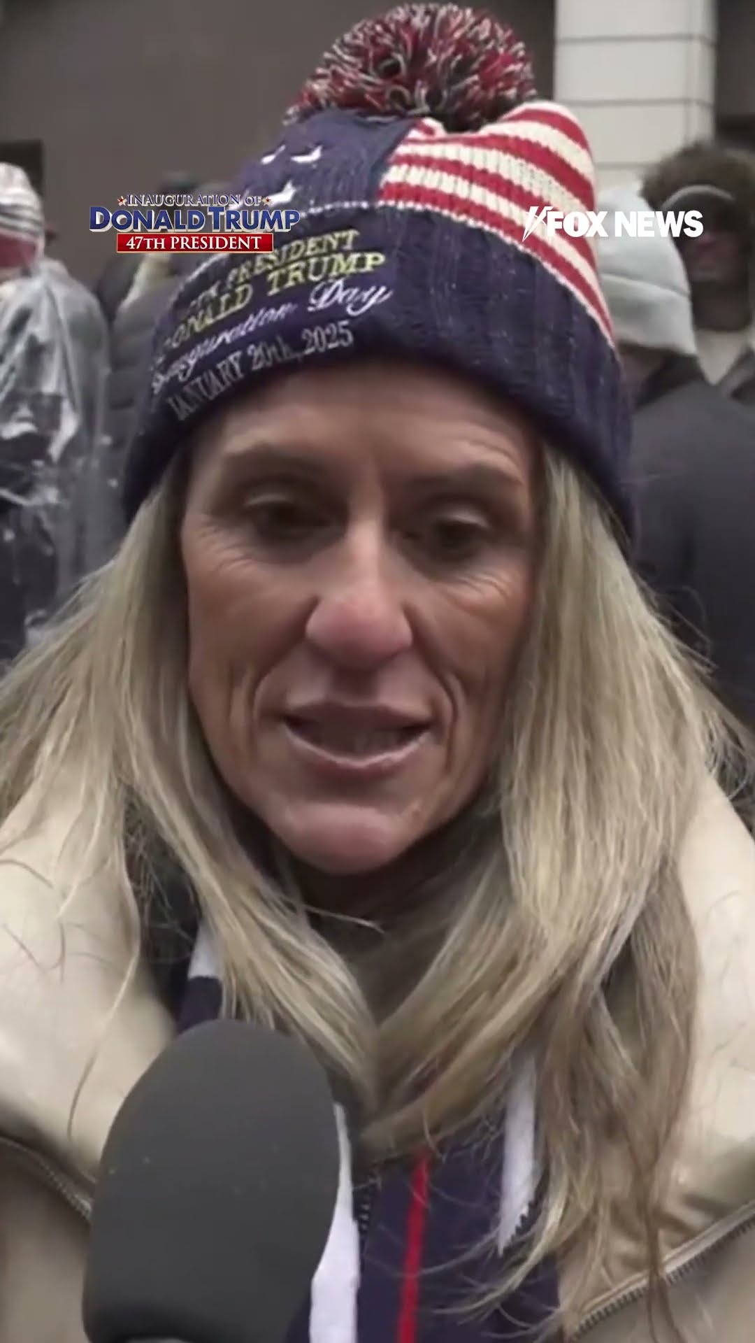 MAGA rallygoers give messages to Donald Trump