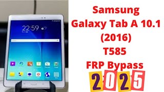 SAMSUNG Galaxy Tab A6 (T580/T585) FRP/Google Lock Bypass Without PC GSM Ekram
