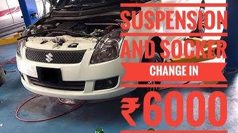Swift Suspension and socker in ₹6000 || chandra vlogs