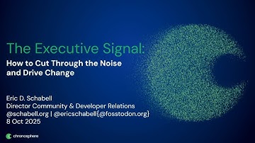 SREcon25 Europe/Middle East/Africa - Lightning Talk - The Executive Signal: How to Cut Through...