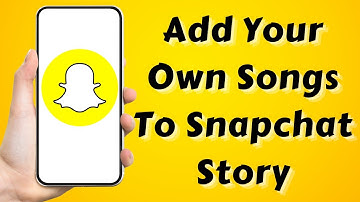 How To Add Your OWN Songs To Snapchat Story / own Sound to Snapchat Story 2022