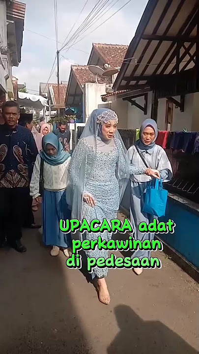 upacara kawinan di pedesaan...#short