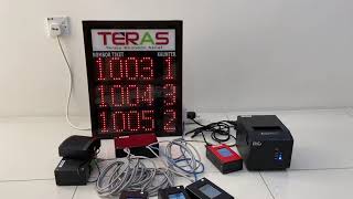 Queue Management System ( QMS ) with voice module for TERAS